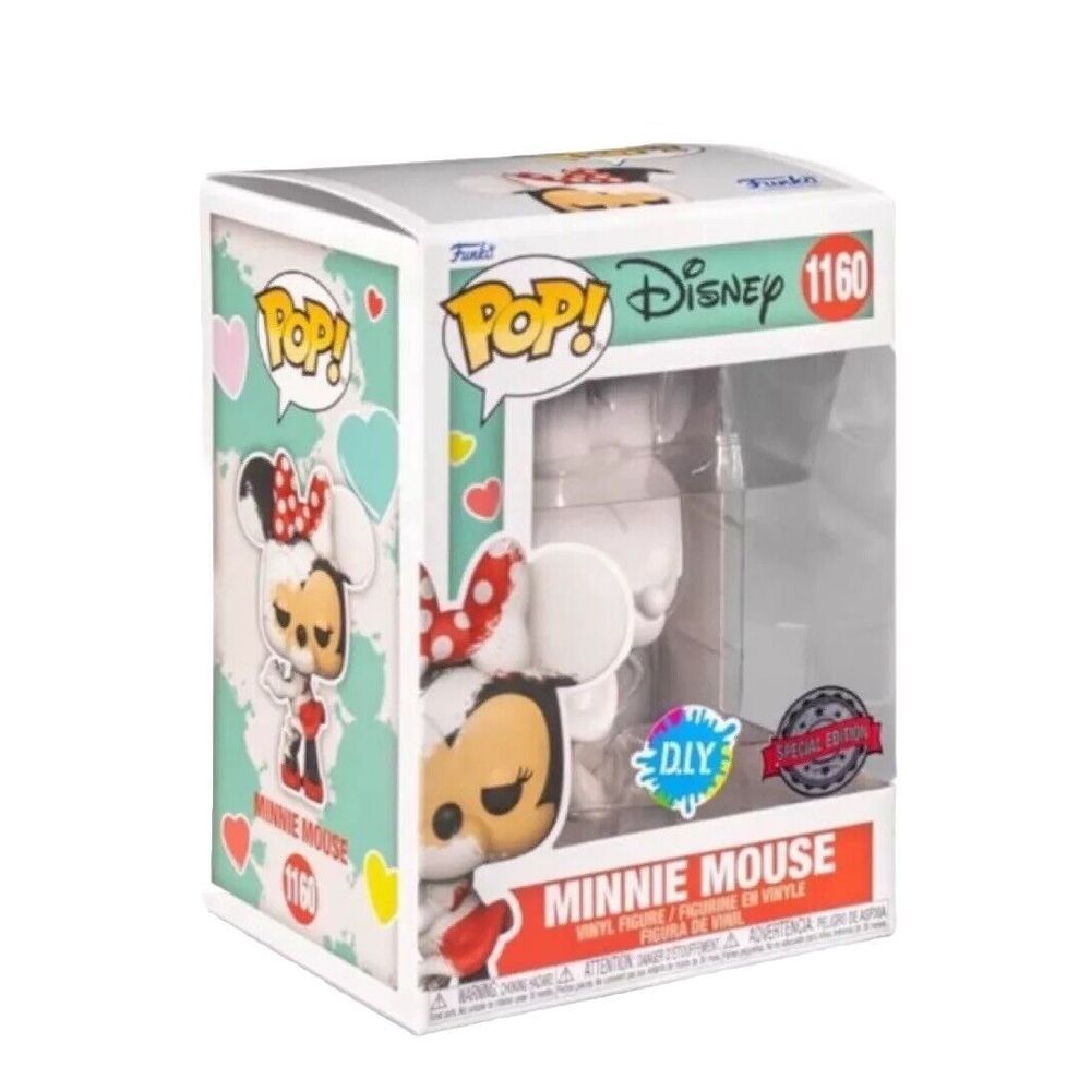 Funko Pop! Vinyl: Disney Especial Edition Minnie Mouse DIY #1160‎ Valentines Day